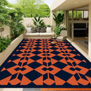 WILDROOTS 5x8 Feet Diamond Mask Plastic Outdoor Rug, Stain Resistant Waterproof Reversible Outdoor Patio Rug, Fade Resistant Camping Rug by GreenHaven Gardens