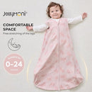JELLYMONI Baby Sleep Sack 18-24 Months 0.5 Tog Wearable Blanket for Baby, 100% Cotton 3 Pack Infant Toddler Sleeping Sack Lightweight Soft 2-Way Zipper Sleepsack by TinyTreasures Baby Boutique