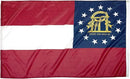 FlagSource Georgia Nylon State Flag, Made in the USA, 4x6' by GreenHaven Gardens