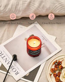 M&SENSE Juicy Watermelon Scented Candle, 7.05oz 50 Hours Clean Non Toxic Natural Soy Wax Long Lasting Candle for Women Men, 2 Wick Fruit Scent Home Fragrance Home Decor for Housewarming Gifts by CozyNest Decor