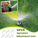 6 PCS Sprinkler Adjustment Tool Compatible with Hunter MP PGP Sprinkler Head, Spray Head Pull up Tool Kit Fit for Garden Lawn Irrigation System Repair by GreenHaven Gardens