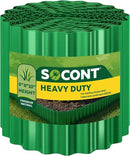 Corrugated Metal Garden Edging, 6"×40Ft Durable Landscape Border for Garden, Lawn, Flower Beds and Paver Edging (Green) by GreenHaven Gardens