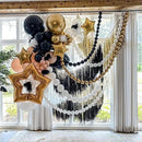 Black Quick Link Balloons, 100PCS Linking Balloons for Make Balloon Wall Balloon Arch Balloon Chains, Linkable Balloons for Wedding Birthday Baby Shower Engagement Graduation Party Decorations (6inch) by CozyNest Decor