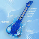 Guitar and Microphone Play Set for Boys New Upgrade,Karaoke Machine with Music&Light,Microphone Toys with Stand,Adjustable Height Guitar Toys for Kids,Toddlers,Child by TinyTreasures Baby Boutique