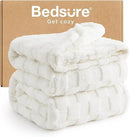 Bedsure GentleSoft Full Size Blankets for Bed White - Super Soft Cozy Fleece Blanket for Women Men Girls, Large Fuzzy Throws for Bedroom Decor, 84x90 Inches by CozyNest Decor