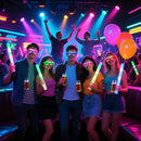 40 PCs LED Glasses,Light Up Glasses,Glow Glasses Glow In The Dark Party Supplies Suitable For Kids/Adults, 3 Light up Modes, 5 Neon Colors Rave Party,Wedding, Birthday, Concert, New Year, Carnival by TinyTreasures Baby Boutique