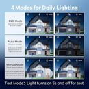 OREiN 6500LM/42W Flood Lights Outdoor, 180°/75FT Motion Sensor Outdoor Lights 4 Modes Dimmable Dusk to Dawn Floodlights IP65 Waterproof for 6000SQ.FT Area for Big Patio, Driveway, White (Hardwired) by GreenHaven Gardens