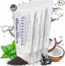 SprinJene Fluoride Free Toothpaste for Sensitive Teeth & Gum Fresh Breath Helps Dry Mouth Natural Non Fluoride Toothpaste for Adult SLS Free, Toxic Preservative Free with Black Seed Oil & Zinc 4 Pack by CozyNest Decor
