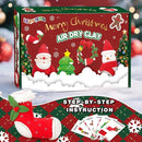 ifergoo Air Dry Clay for Kids - Christmas Modeling Clay Kit, 6 Christmas Molding Designs, Creative Sculpting Activity Kit with Tools & Tutorials, DIY Art Craft Gifts for Girls and Boys by TinyTreasures Baby Boutique
