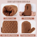 Baby Knit Mittens Toddler Boys Girls Gloves Winter Infant Newborn No Scratch Mitten 0-3 Years by TinyTreasures Baby Boutique