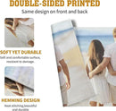 Custom Placemats with Picture Text Set of 4 Personalized Photo Place Mats for Dining Tables 12x18 Inch Customized Image Heat Resistant Non Slip Washable Linen Table Mat by CozyNest Decor