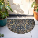 CHICHIC Entrance Door Mat Large 18 x 30 Inch Entry Way Doormat Front Door Rugs Outdoors Heavy Duty Welcome Mat Non Slip Rubber Back Low Profile for Garage, Patio, High Traffic Area, Grey by CozyNest Decor