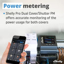 Shelly Pro Dual Cover/Shutter PM | LAN and Wi-Fi Connection, Professional DIN Rail Smart Dual Cover/Shutter Controller with 2 Covers 16 A Each | Home Automation | Precise Power Metering by GreenHaven Gardens