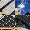 6PACK Solar Lights Outdoor Waterproof, 6500K Dusk to Dawn Solar Street Light Motion Sensor with Remote Control, LED Security Light for Outside Garden Yard Parking Lot, Outdoor Flood Lights by GreenHaven Gardens