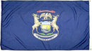 FlagSource Michigan Nylon State Flag, Made in the USA, 3x5'