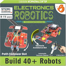 ButterflyEdufields 40in1 STEM Robotics Kits for Kids 8-12 Years | DIY Robots Projects for Kids with Electronics Board & Sensors | Best Educational Homeschooling Gift for 8 10 12 Years | 100+ Parts by TinyTreasures Baby Boutique