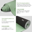 Yoga Mat Non Slip, Eco Friendly Fitness Exercise Mat with Carrying Strap,Pro Yoga Mats for Women,Workout Mats for Home, Pilates and Floor Exercises by TinyTreasures Baby Boutique