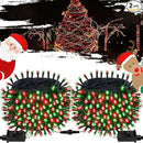 Connectable Red and Green Christmas String Lights, 2Pack 164FT 400LED Christmas Lights for Outdoor Indoor, Plug In Christmas Tree Lights with 8 Modes, String Lights for Christmas Decorations Holiday by GreenHaven Gardens