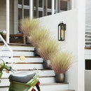 12Pcs Artificial Grass Plants, Faux Shrubs Wheat Grass, Artificial Tall Grass Fake Plants for Outdoor Decor,Artificial Greenery Stems Weed for Room Indoor Home Decor（Light Purple） by GreenHaven Gardens