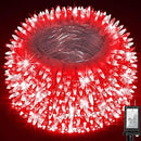 1500 LED Chrstmas String Lights, 492FT Super Long Christmas Lights with 8 Modes, Christmas Tree Lights with Timer Memory for Indoor Outdoor Tree Fence Garden Xmas Wedding Party Decor Red by GreenHaven Gardens