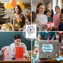 SHLINCO Teacher Thank You Gift Box, DIY Personalized Student Fingerprint Keepsake Set, Unique Year-End Gifts from Students to Teachers, Teacher Plant Seeds by TinyTreasures Baby Boutique