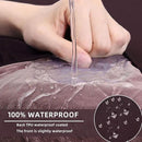hyha Waterproof Couch Cushion Covers, Stretch Sofa Couch Seat Slipcover for Dog Washable, Non-Slip Waterproof Outdoor Cushion Covers for Patio Furniture Replacement (1 Piece for Small, Chocolate) by CozyNest Decor