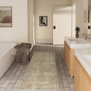 Washable Runners for Hallways Kitchen Rug: 2'x10' Runner Rugs Stain Resistant Non Slip Low Pile Soft Carpet Runners for Hallways Bedroom Kitchen Entryway Indoor Beside Bathroom Laundry Room by TinyTreasures Baby Boutique