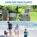 Solar Automatic Drip Irrigation System Houseplant Auto Self Watering Device Waterer for 15 Potted Plants Outdoor Indoor Garden Balcony Vacation While Away by GreenHaven Gardens