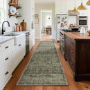 Washable Kitchen Rug Runners for Hallways: 2'x10' Entryway Rug with Non Slip Backing Low Pile Soft Indoor Long Floor Carpet Runners for Hallways Kitchen Laundry Room Bathroom Bedroom by TinyTreasures Baby Boutique