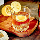 Whiskey Glasses Set of 4,Lead-Free Crystal Old Fashioned Glass,Scotch Glass Tumblers for Drinking Bourbon,Cognac,Irish Whisky,Whisky Glass Gift Set for Men,Dad,Brother-10oz by CozyNest Decor
