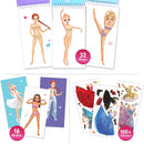 Sticker Dress-Up Dancers. Sticker Activity Book for Kids. Learn Girls Fashion Design, Dancer Poses with Sticker, and Guide for Kids 5 and up. Girls Fashion Paper Dolls Dress up Games by TinyTreasures Baby Boutique