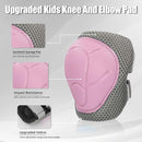 Kids Bike Helmet and Pads Set for Ages 2–14, CPSC Certified Adjustable Helmet with Knee Elbow Wrist Guards, for Skateboard, Scooter, Skating, Rollerblading, Multi-Sport Protective Gear by TinyTreasures Baby Boutique