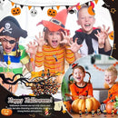 50 Pcs Halloween Mini Figurines Tiny Pumpkin Figures to Hide and Seek Rubber Wizard Miniatures Ornaments Gifts for Halloween Party Favors Table Decorations(Pumpkin) by CozyNest Decor
