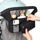 Accmor Universal Stroller Organizer with Insulated Cup Holder Detachable Phone Bag and Shoulder Strap,Stroller Bag Caddy Organizer Fits for Uppababy, Baby Jogger, Britax Strollers by TinyTreasures Baby Boutique