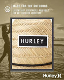 Hurley Men's Straw Hat - Bayside Lifeguard Straw Sun Hat by GreenHaven Gardens