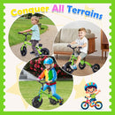 Ancaixin 3 in 1 Toddler Tricycles for 2-5 Years Old Boys and Girls with Adjustable Seat Detachable Pedal and Bell, Foldable Baby Balance Bike Riding Toys for Kids, Child Birthday Gift Green by TinyTreasures Baby Boutique