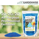 20-20-20 Water-Soluble Fertilizer – Powder for Liquid Plant Food for Indoor & Outdoor Plants, Orchids, Vegetables, Lawns, Flowers – 20 20 20 Fertilizer (10 QUARTS) by GreenHaven Gardens