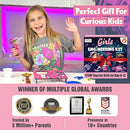 Butterfly EduFields 100+ STEM Projects | Girls Mini Engineering Kit for Ages 8 10 12 15 Years | Ultimate DIY Science Experiments for Kids | Educational Engineering Toys Best Birthday Gift idea by TinyTreasures Baby Boutique