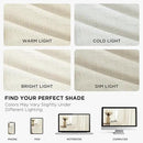 Joydeco Linen Curtains 120 inch Length 2 Panel Set, Light Filtering Curtain for Living Room Bedroom, 52 inch Wide Drapes with Rod Pocket Back Tab by CozyNest Decor