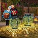 TAKE ME Solar Lanterns Outdoor Lights Waterproof Garden Lanterns for Patio,Outside Mothers Day Gifts Mom Wife Grandma Birthday Gifts [Set of 2] by GreenHaven Gardens