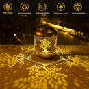 Solar Lanterns Outdoor, Waterproof Hanging Solar Lantern Garden Decor, Solar Lights for Backyard Porch Patio Table Yard Balcony Lawn Pathway, Tree of Life Gifts for Women Grandma Mom by GreenHaven Gardens