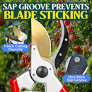 Haus & Garten ClassicPRO 8.5" Professional Premium Titanium Bypass Pruning Shears - Use As Pruners, Garden Shears, Heavy Duty Handheld Pruning Shears For Gardening, Clippers, Pruner Scissor Tool by GreenHaven Gardens