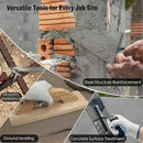 10PCS Concrete Trowel Set, Masonry Hand Tool Set Includes Large Flat Finishing and Pool Trowel, Wood Float, Concrete Edger and Groover, Margin Gauging, Wire Twister, Gloves & Carry Bag by GreenHaven Gardens