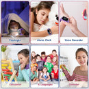 Goodatech 1.69'' Kids Smart Watch for Kids Boys Girls, HD Camera,26 Puzzle Games,Video Music Player,Pedometer,Flashlight,Alarm Clock, Christmas Birthday Gifts for 4-12 Years Children (Purple) by TinyTreasures Baby Boutique
