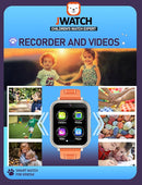 Kids Smart Watch for Boys Girls 6-12 with Pedometer Audio Book Camera Music Player Present Birthday Christmas (Silver Frame Orange)… by TinyTreasures Baby Boutique