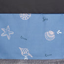 CaSaJa Baby 3-Piece Crib Bedding Set for Boys Girls, Including Soft Quilted Comforter(Blanket), Fitted Crib Sheet and Skirt, Soft Nursery Bedding Set Made of Silky Comfy Materials, Sea Conch by TinyTreasures Baby Boutique