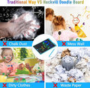 Hockvill LCD Writing Tablet for Kids 8.8 Inch, Toys for Girls Boys Drawing Pad for 3 4 5 6 7 Year Old Kids Toys, Children’s Day Gift Toddler Doodle Board Travel Essentials, Birthday Gift for Children by TinyTreasures Baby Boutique