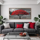 Large Framed Wall Art for Living Room Large Mangrove Landscape Modern Art for Wall Decor Living Room, Bedroom, Office, Home Wall Decor 24x48 inches(With Soild Wood Dark Framed) by CozyNest Decor