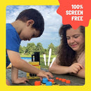 GiiKER Tic Tac Toe Bolt Game, Original 3-in-1 Handheld Puzzle Game, Portable Travel Games for Car Ride, Toys Gift Idea for Kids and Adults, Birthday Gifts for Boys Girls by TinyTreasures Baby Boutique