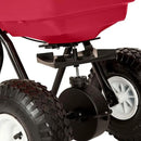 EarthWay 2050P 80lb Broadcast Spreader, Lawn Aerator, Fertilizer Spreader, 80lb Capacity, Pre-Assembled, with Rustproof Poly Hopper and Adjustable Drop Rate for Lawn Care & Seed Spreading by GreenHaven Gardens